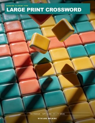 Large Print Crossword · Volume 2